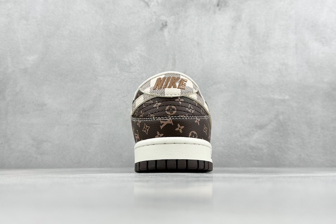 Nike SB Dunk Low x Louis Vuitton 白棕经典老花  SJ2068-255