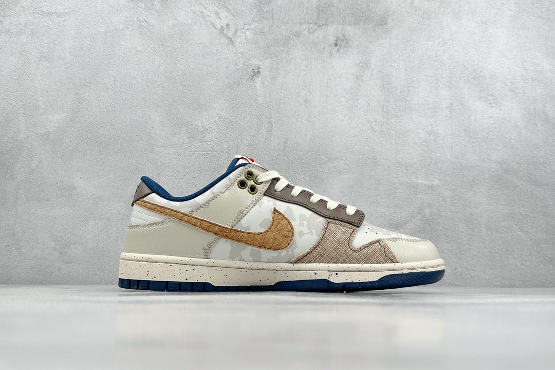 FK Nike SB Dunk Low 熊猫则座机 拓荒骑士 求生 米白棕  DD1391-400