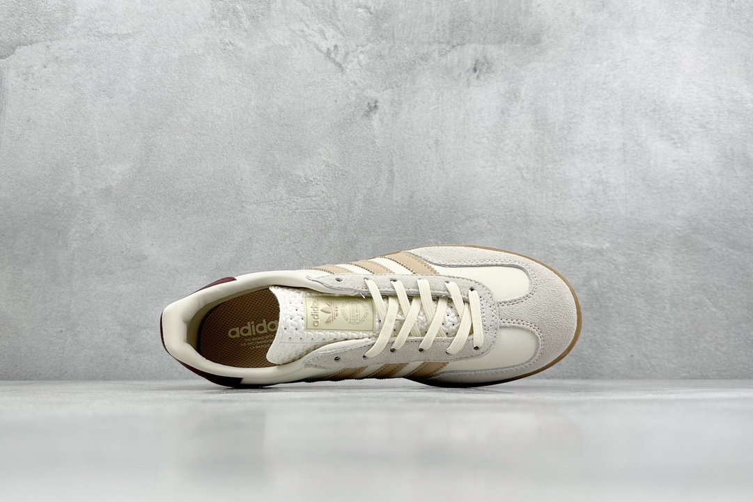 DX adidas Originals Gazelle INdoor 三叶草休闲防滑耐磨低帮板鞋  IH0376