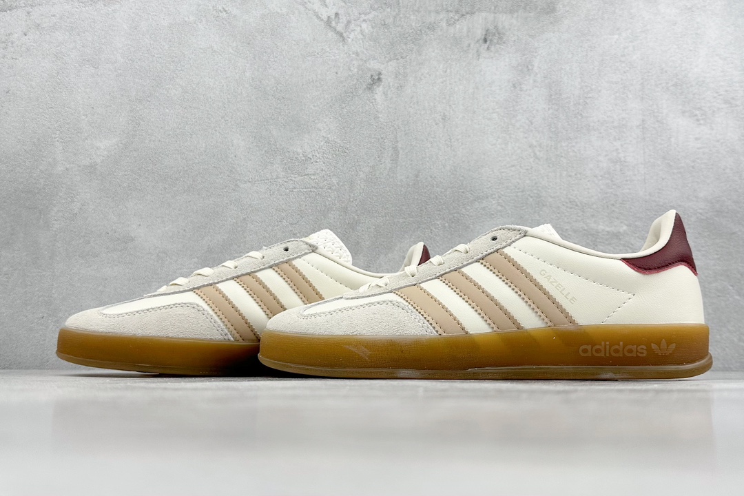 DX adidas Originals Gazelle INdoor 三叶草休闲防滑耐磨低帮板鞋  IH0376