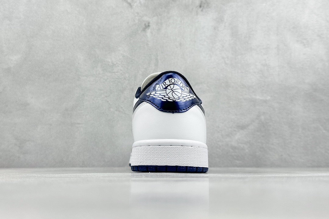 Air Jordan 1 Low ”85 Metallic Blue” AJ1 乔1金属白蓝  FB9933-141