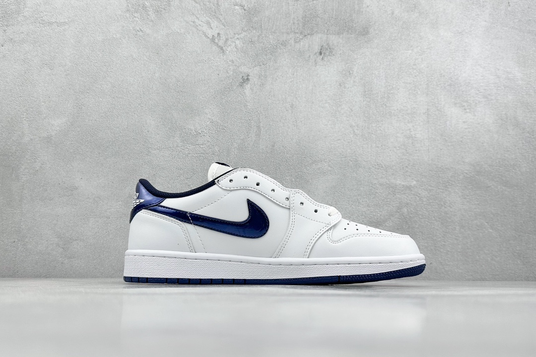 Air Jordan 1 Low ”85 Metallic Blue” AJ1 乔1金属白蓝  FB9933-141