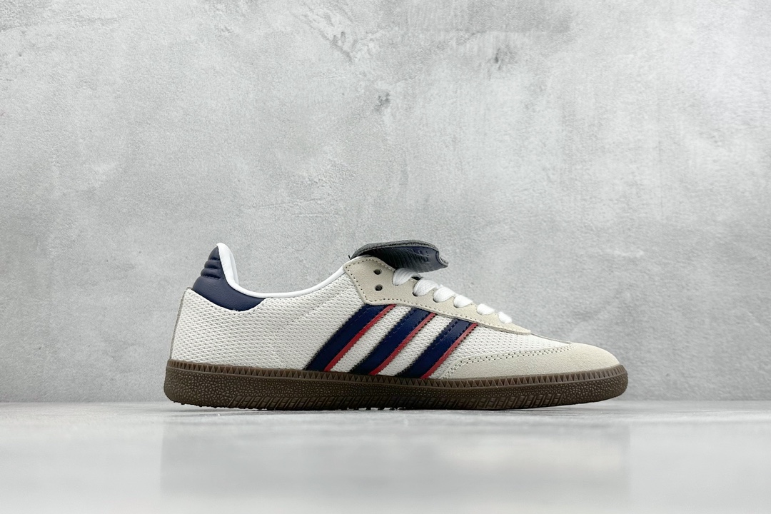 R版 adidas originals Samba LT 白蓝德训  IE9169