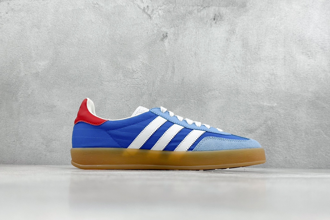 adidas Originals Gazelle INdoor 三叶草休闲防滑耐磨低帮板鞋   IF9643