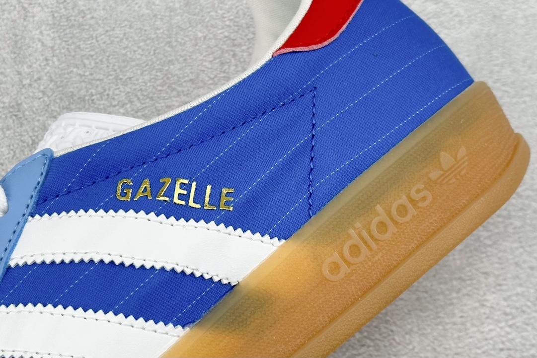 adidas Originals Gazelle INdoor 三叶草休闲防滑耐磨低帮板鞋   IF9643