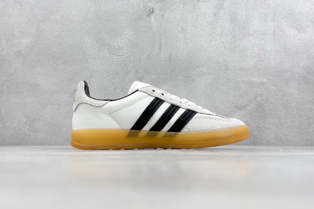 adidas Originals Gazelle INdoor 三叶草休闲防滑耐磨低帮板鞋  IH9985