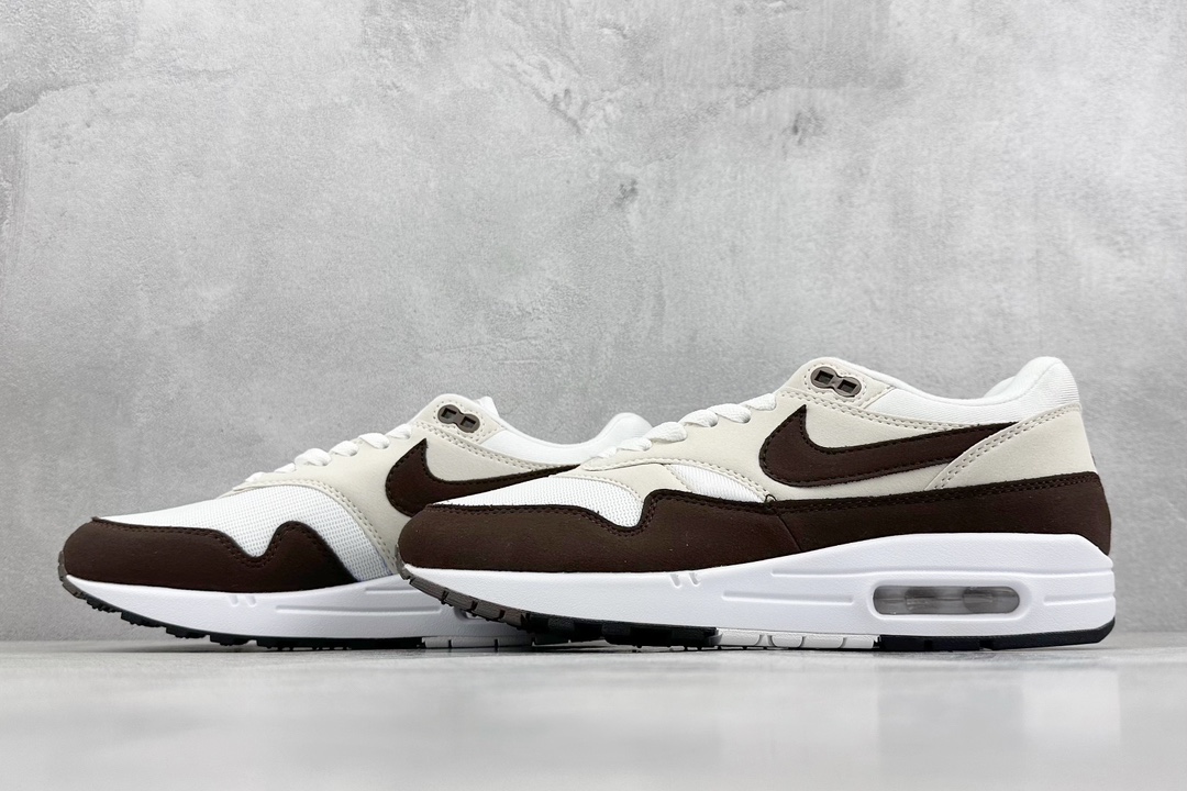 Nike Air Max 1 复刻白棕 复古休闲跑步鞋 DZ2628-004