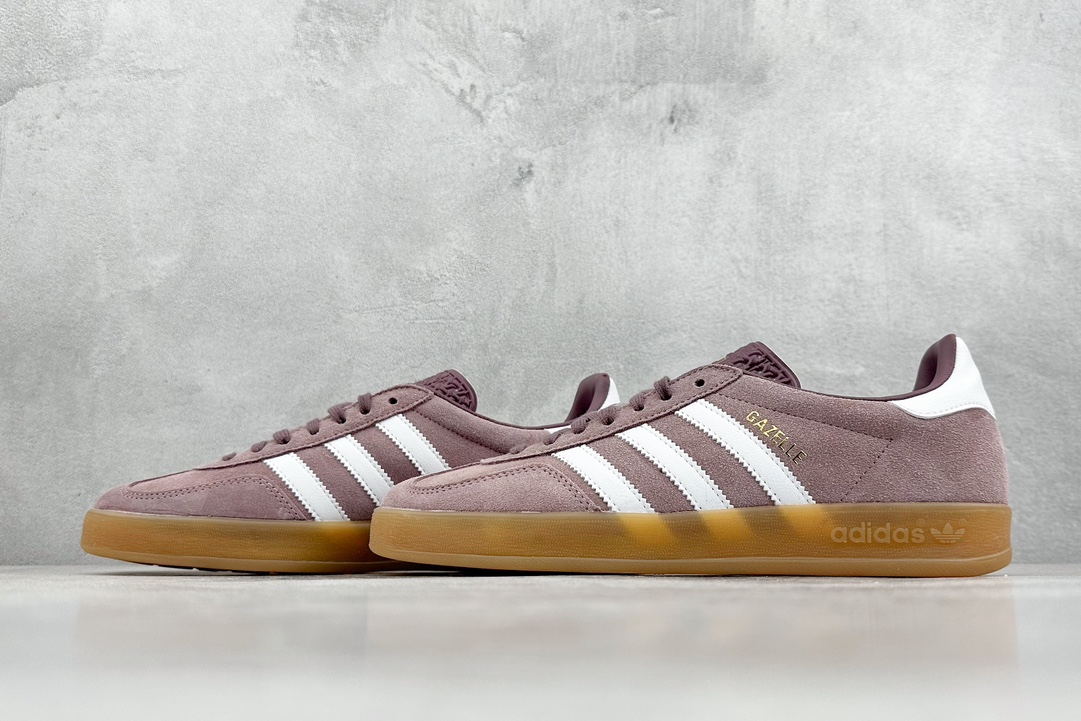 adidas originals GAZELLE INDOOR 红棕色  IH5483