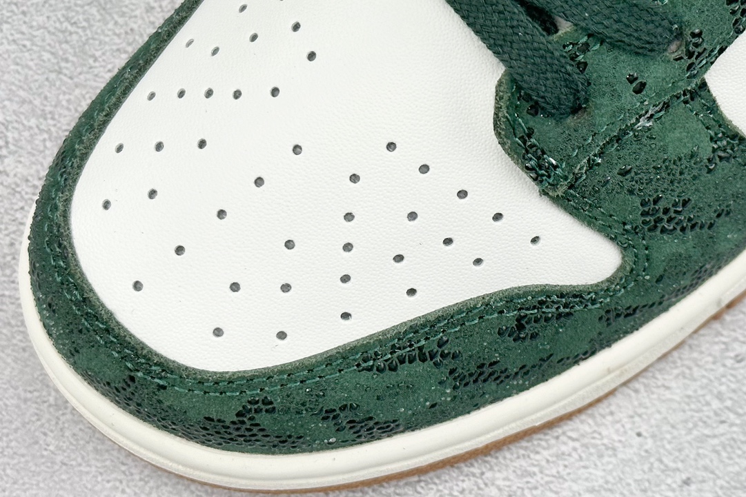 ST版 Nk Dunk Low ”Green Snake” 白绿蛇纹 SB低帮休闲运动滑板鞋 FQ8893-397