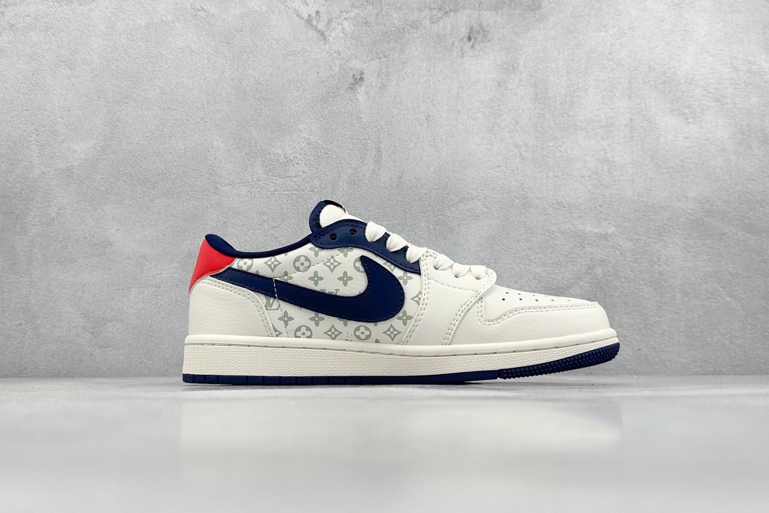 TS x Air Jordan AJ1 Low 倒钩低帮联名定制配色  LJ5188-002