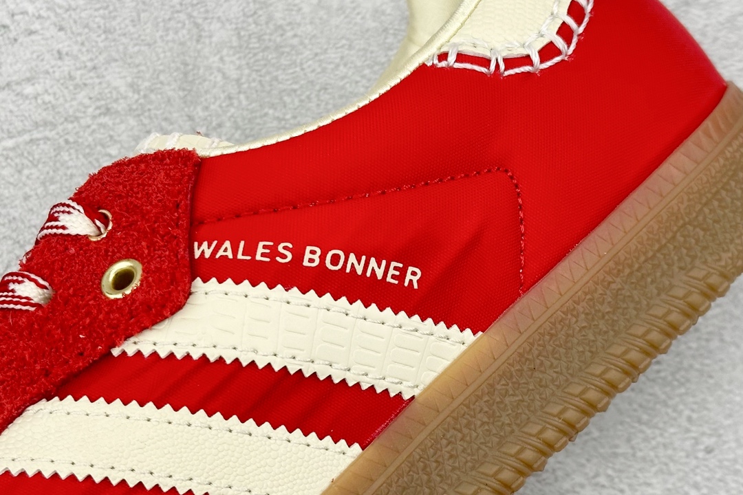 PB版 wales bonner x adidas originals Samba 红色  GY6612