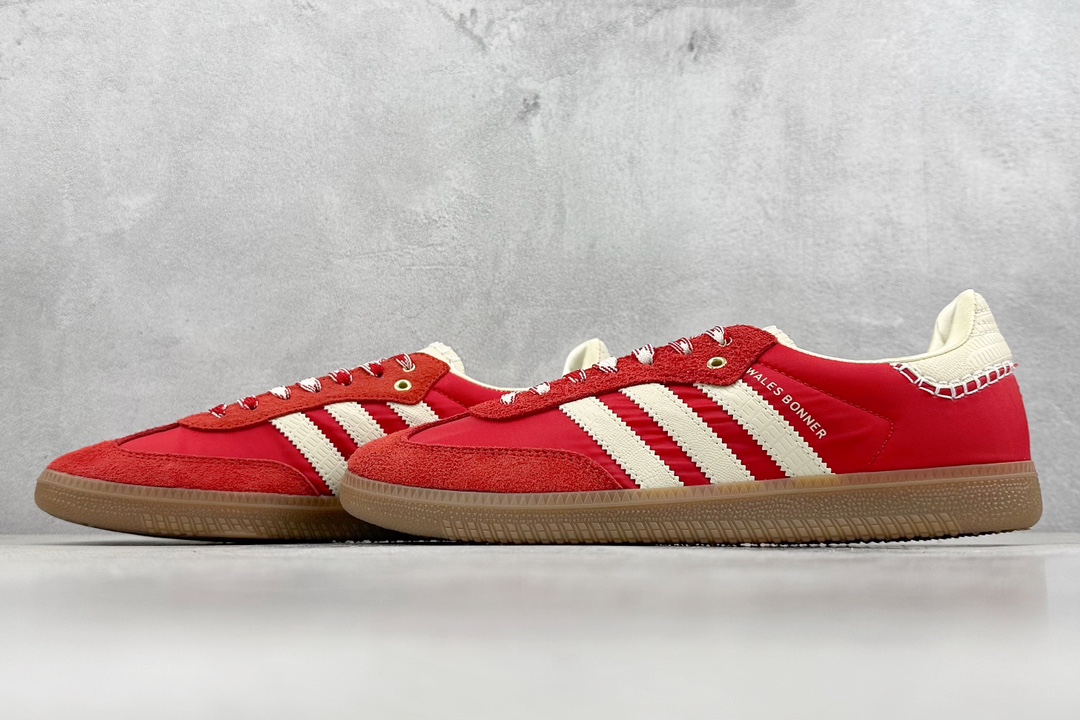 PB版 wales bonner x adidas originals Samba 红色  GY6612