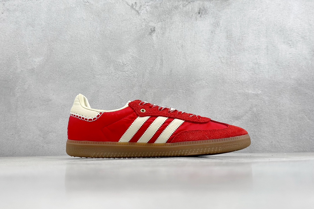 PB版 wales bonner x adidas originals Samba 红色  GY6612