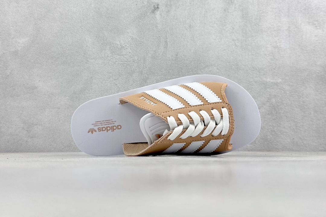 Adidas originals GAZELLE BEACH 舒适百搭沙滩凉鞋  JQ7422