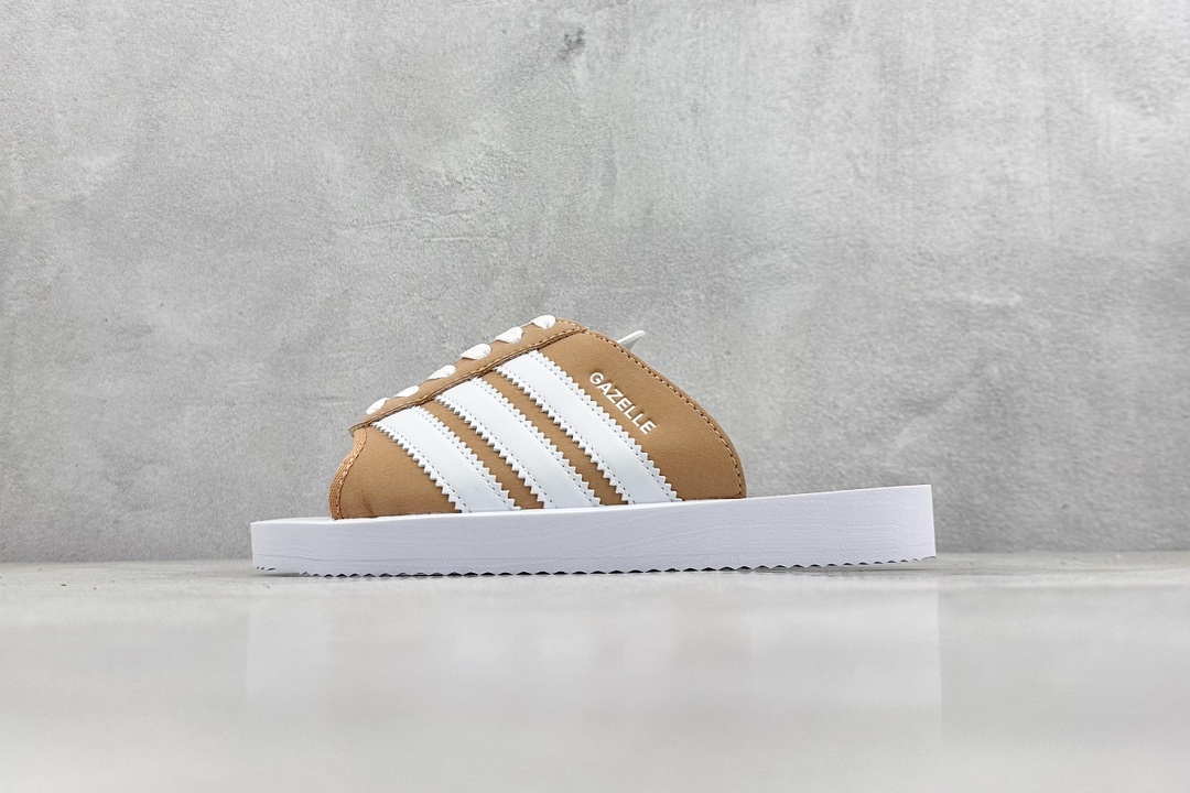 Adidas originals GAZELLE BEACH 舒适百搭沙滩凉鞋  JQ7422