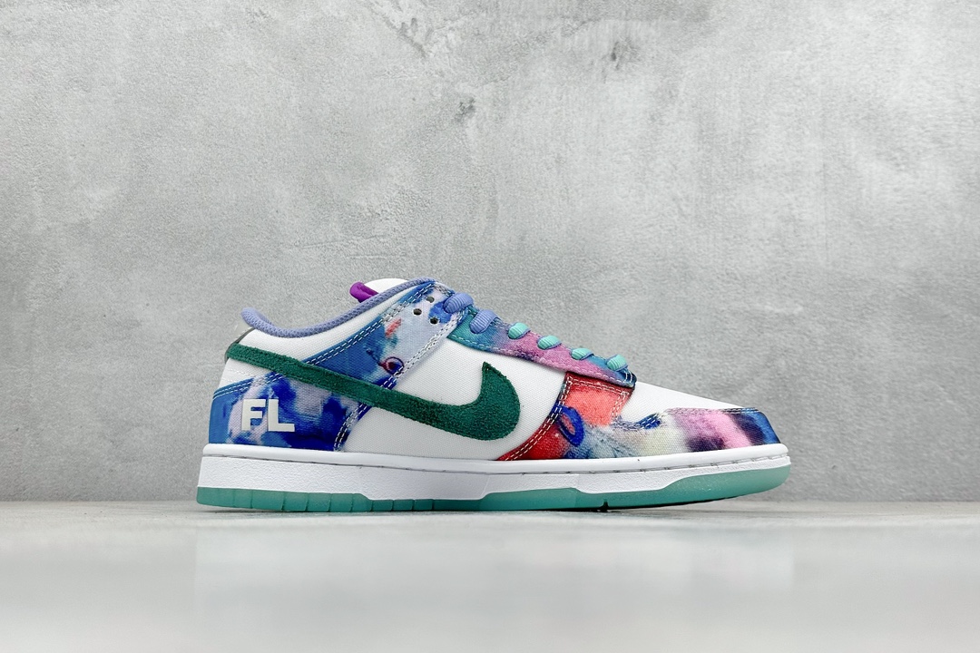 BF版 NK SB Dunk Low 联名白蓝扎染   HF6061-400