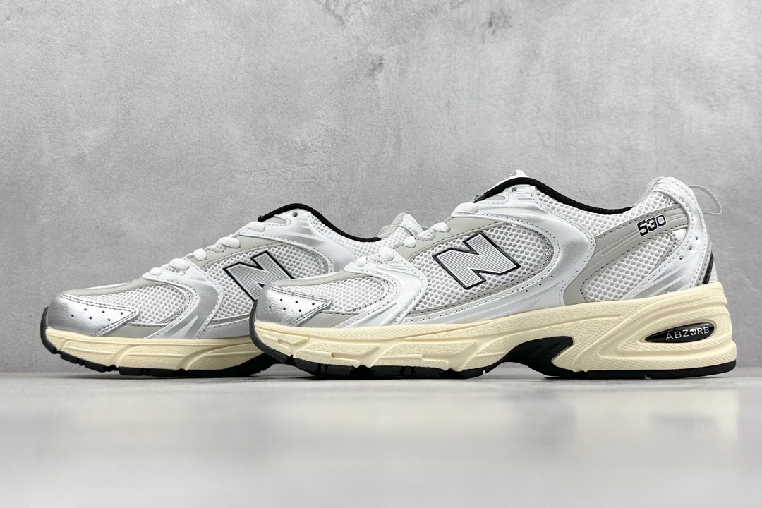 B版 新百伦New Balance MR530系列 复古老爹风网布跑步休闲运动鞋 MR530TA