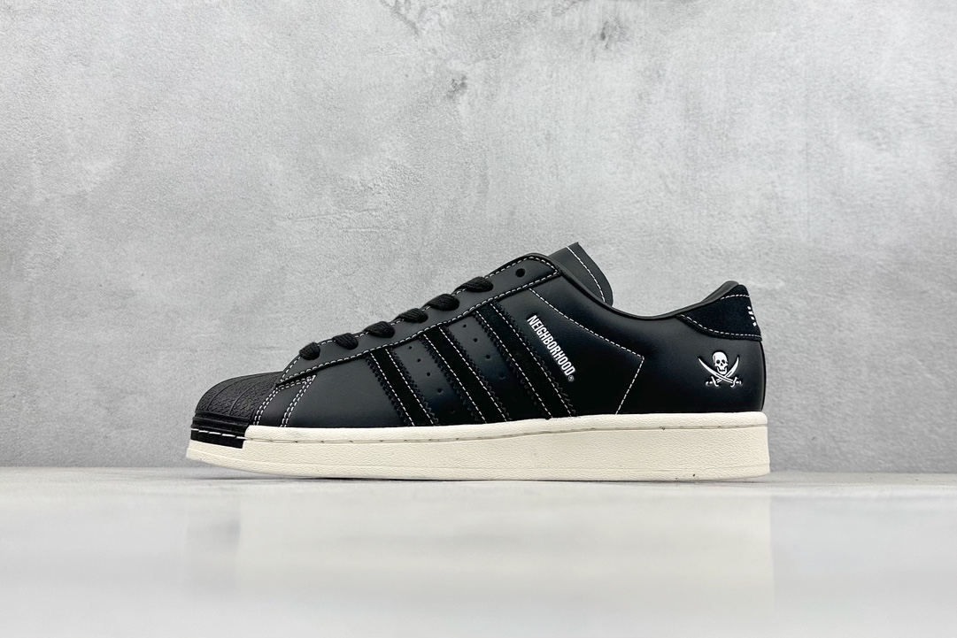 NEIGHBORHOOD x adidas originals SUPERSTAR 联名贝壳头  ID8650