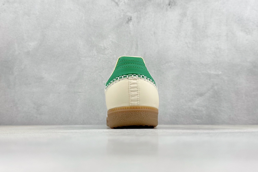 PB版 Wales Bonner x adidas originals Samba 三条纹 米白绿  GY4344