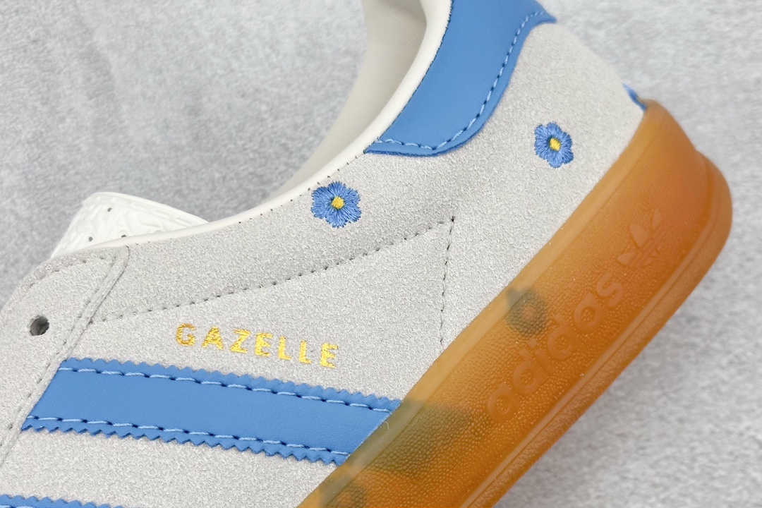 R版 adidas originals GAZELLE INDOOR ”Floral/Beige/Light Blue”  IF4491