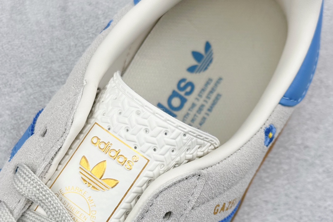 R版 adidas originals GAZELLE INDOOR ”Floral/Beige/Light Blue”  IF4491