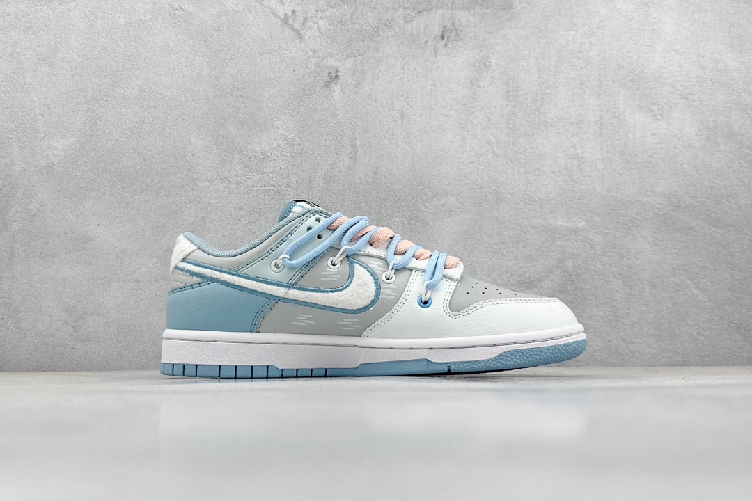 K13版 Nike SB Dunk Low 手绘兔子 流氓兔 解构抽绳鞋带  FB1871-011