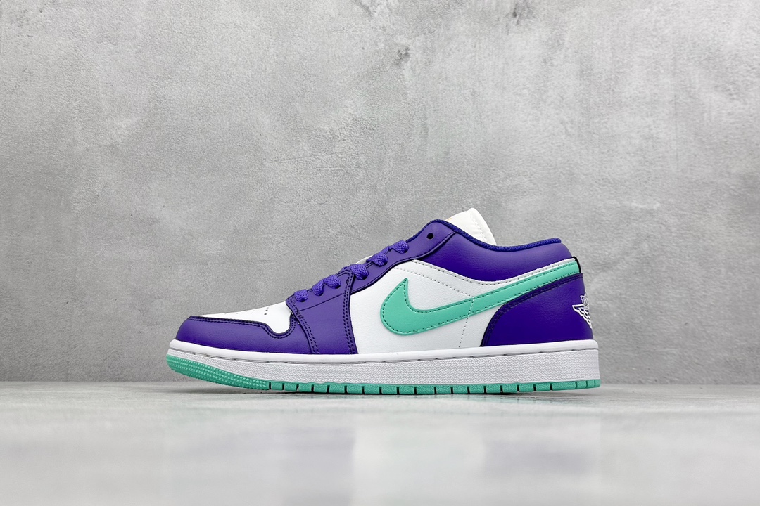 K版 Jordan Air Jordan 1 Low 白紫 HJ9013-550