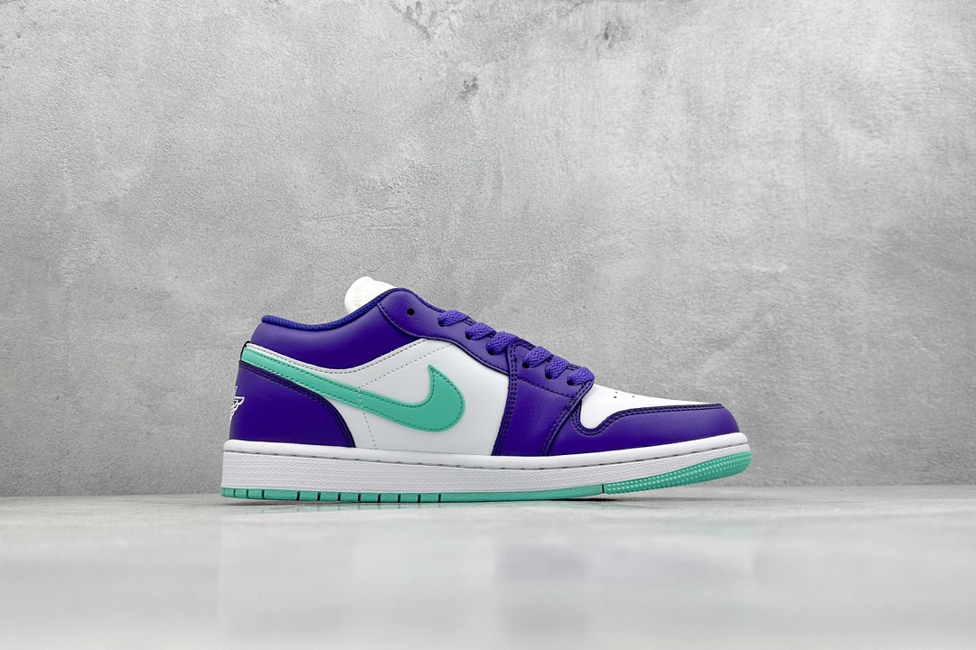 K版 Jordan Air Jordan 1 Low 白紫 HJ9013-550