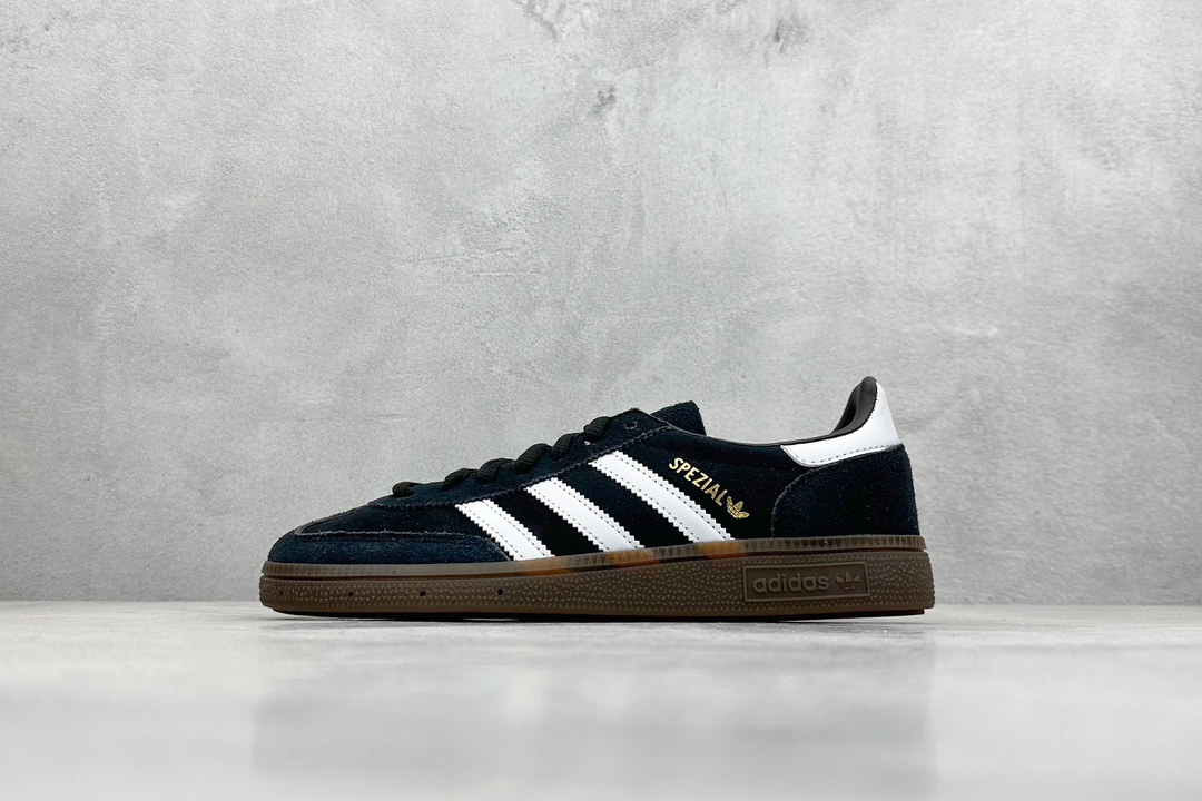 S2 adidas originals Samba Handball Spezial 黑白 DB3021