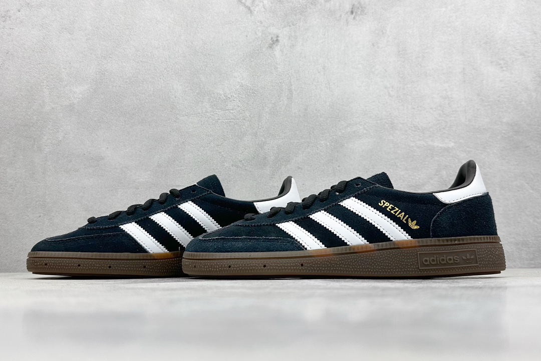 S2 adidas originals Samba Handball Spezial 黑白 DB3021