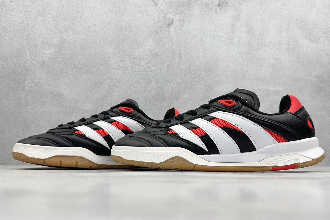 adidas originals PREDATOR MUNDIAL 此款鞋采用近几年比较流行的版型设计 IE5676