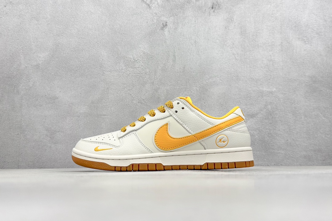 NIKE SB Dunk Low x Fragment Design 藤原浩白黄满天星 XD1688-014