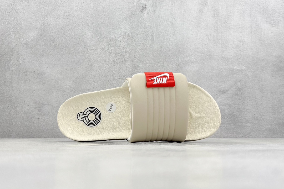 F版 Nike Offcourt Adjust Slides 夏季单品 魔术贴系列 室外沙滩休闲运动一字拖鞋 DV1033-100