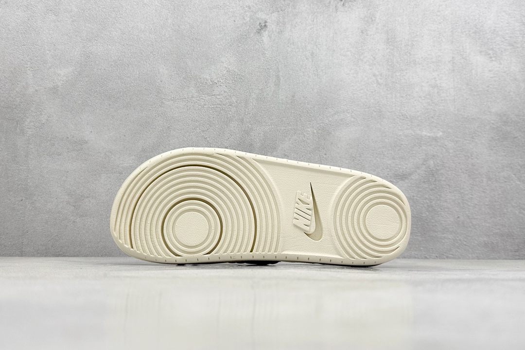 F版 Nike Offcourt Adjust Slides 夏季单品 魔术贴系列 室外沙滩休闲运动一字拖鞋 DV1033-100