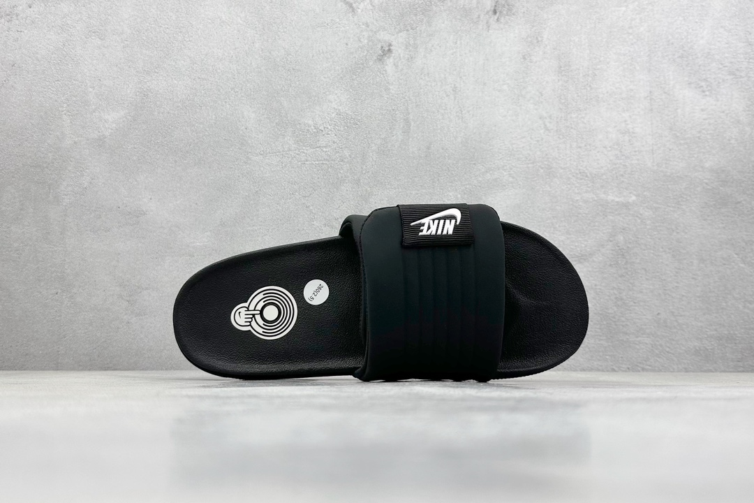 F版 Nike Offcourt Adjust Slides 夏季单品 魔术贴系列 室外沙滩休闲运动一字拖鞋 DQ9624-001