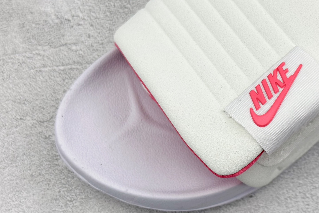 F版 Nike Offcourt Adjust Slides 夏季单品 魔术贴系列 室外沙滩休闲运动一字拖鞋 DV1033-102