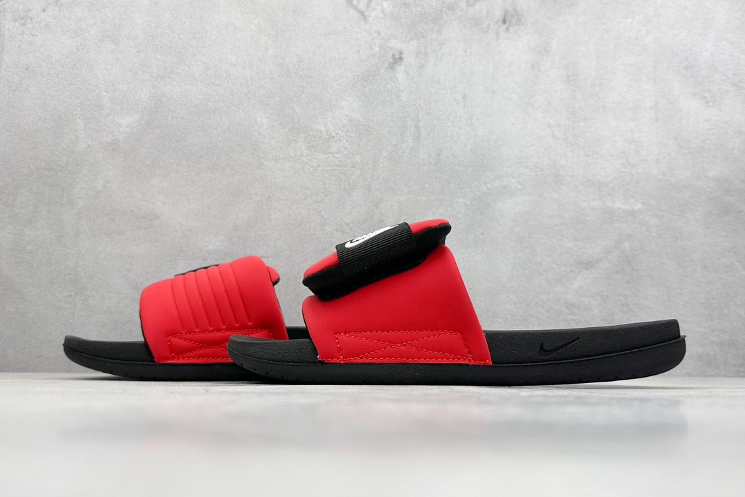 F版 Nike Offcourt Adjust Slides 夏季单品 魔术贴系列 室外沙滩休闲运动一字拖鞋 DQ9624-600