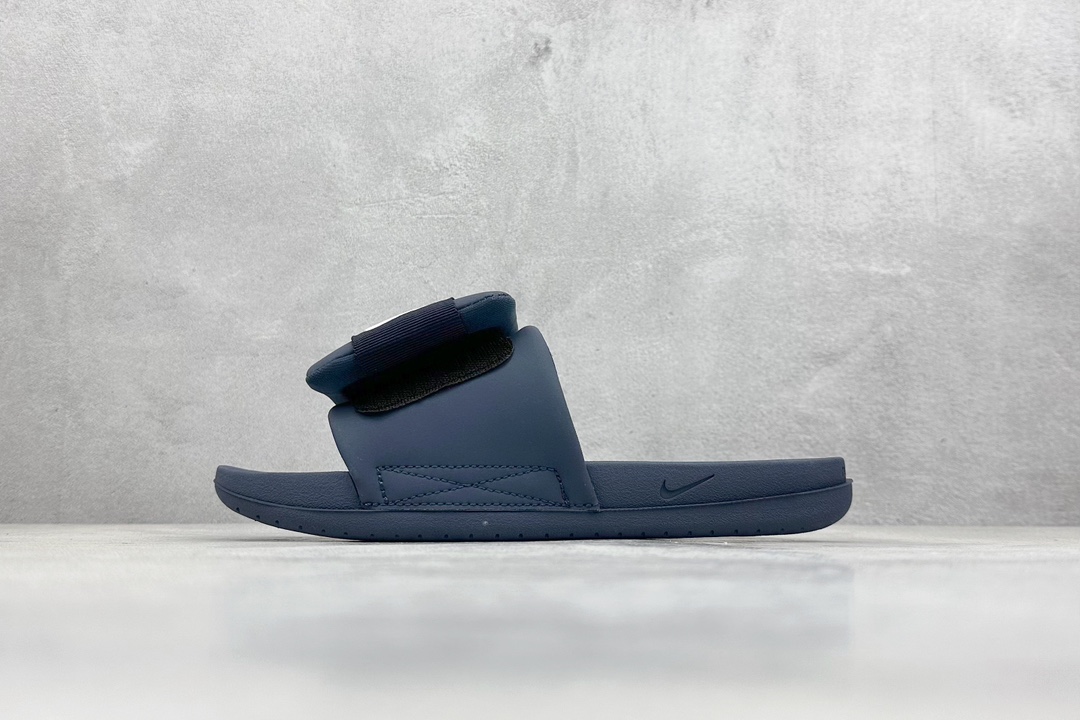 F版 Nike Offcourt Adjust Slides 夏季单品 魔术贴系列 室外沙滩休闲运动一字拖鞋 DQ9624-400