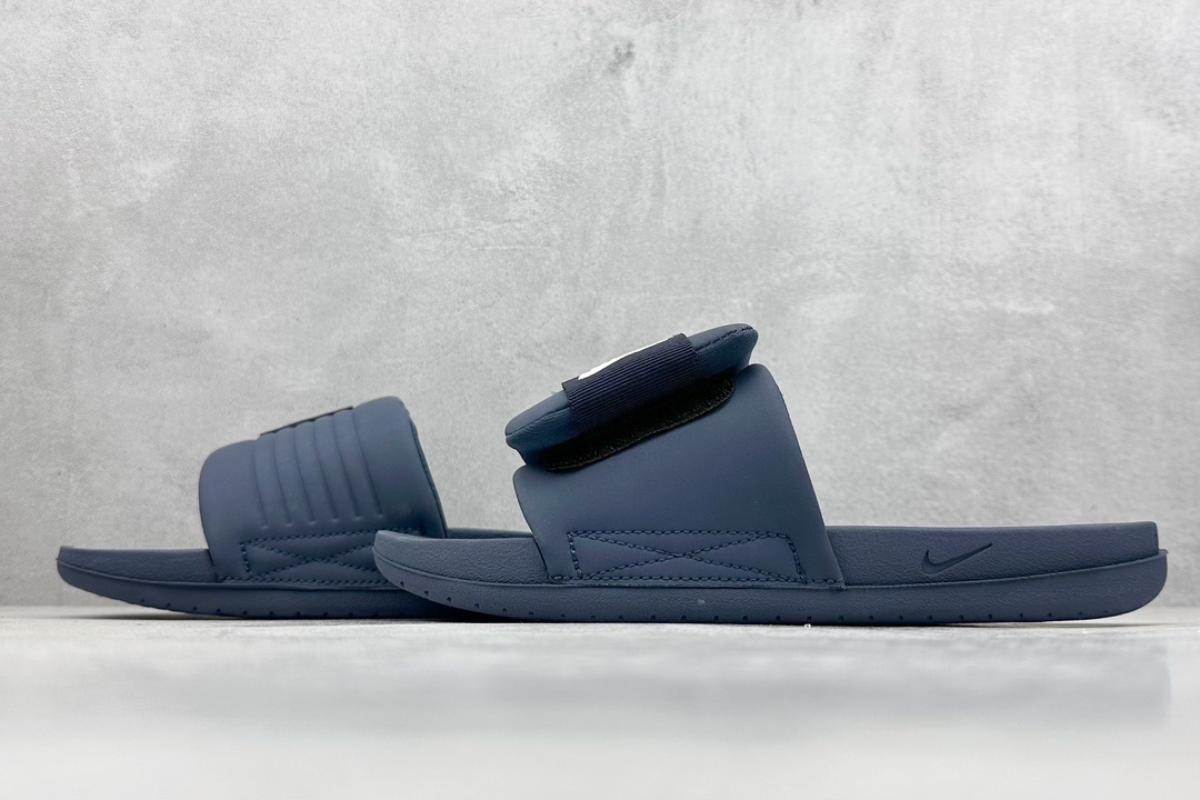 F版 Nike Offcourt Adjust Slides 夏季单品 魔术贴系列 室外沙滩休闲运动一字拖鞋 DQ9624-400