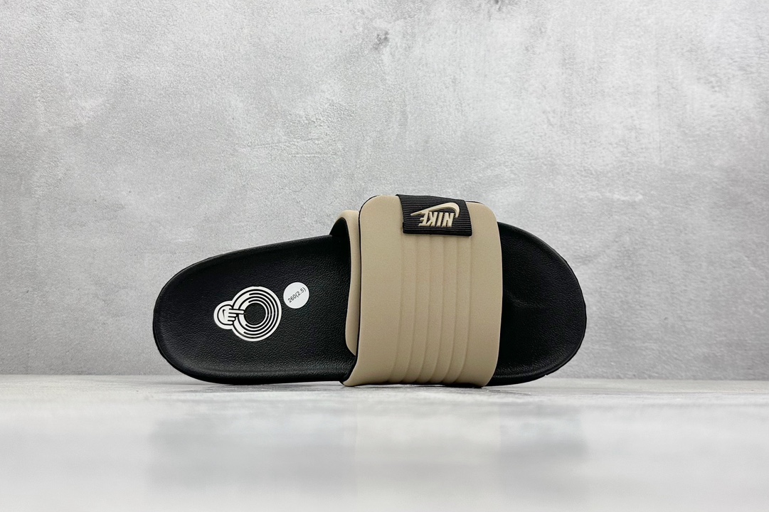 F版 Nike Offcourt Adjust Slides 夏季单品 魔术贴系列 室外沙滩休闲运动一字拖鞋 DQ9624-004