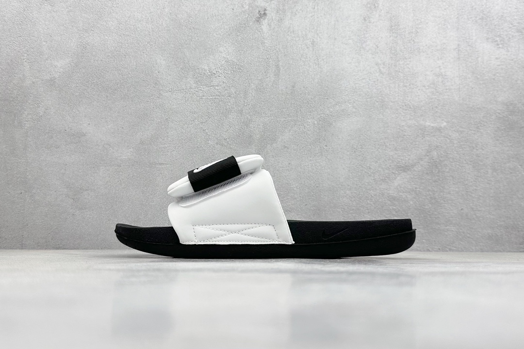 F版 Nike Offcourt Adjust Slides 夏季单品 魔术贴系列 室外沙滩休闲运动一字拖鞋 DQ9624-100