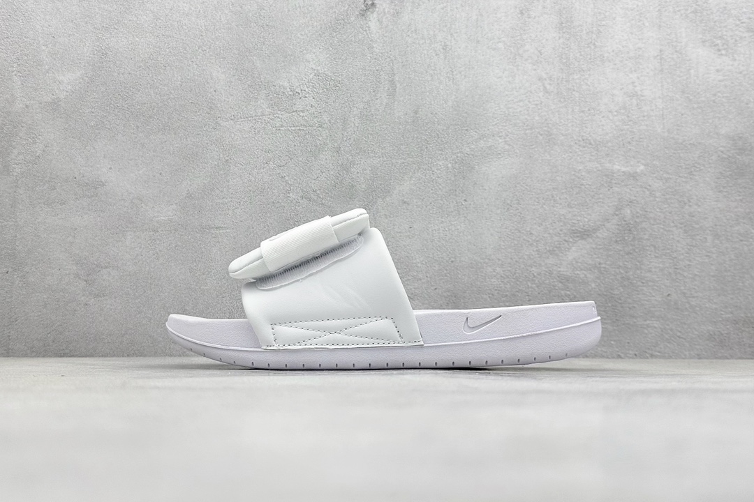 F版 Nike Offcourt Adjust Slides 夏季单品 魔术贴系列 室外沙滩休闲运动一字拖鞋 DV1033-101