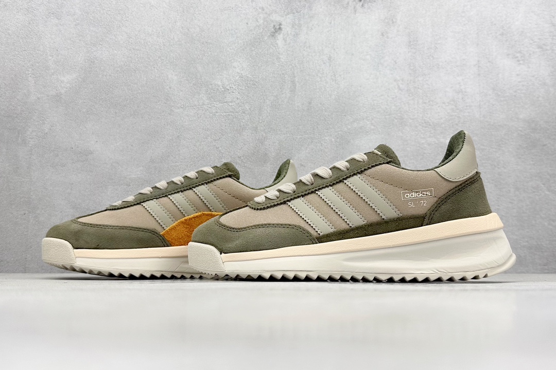 adidas Originals SL 72 RS 阿迪休闲防滑耐磨低帮板鞋 IH5632