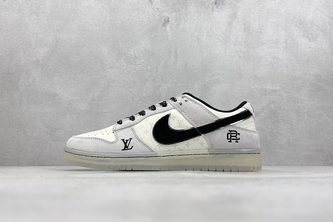 Nike SB Dunk Low x Louis Vuitton 米白灰冠军 CR8033-501