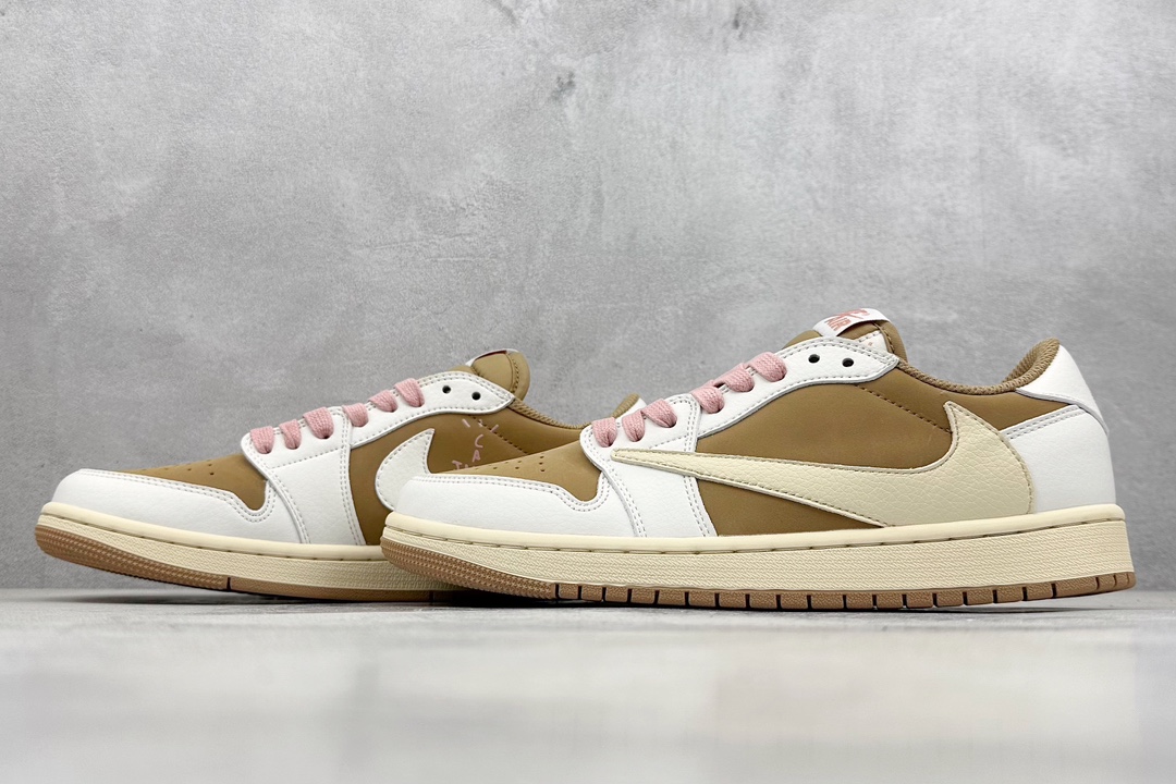 K版 Fragment x Travis Scott x Air Jordan 1 Low 三方联名倒钩 DM7866-106