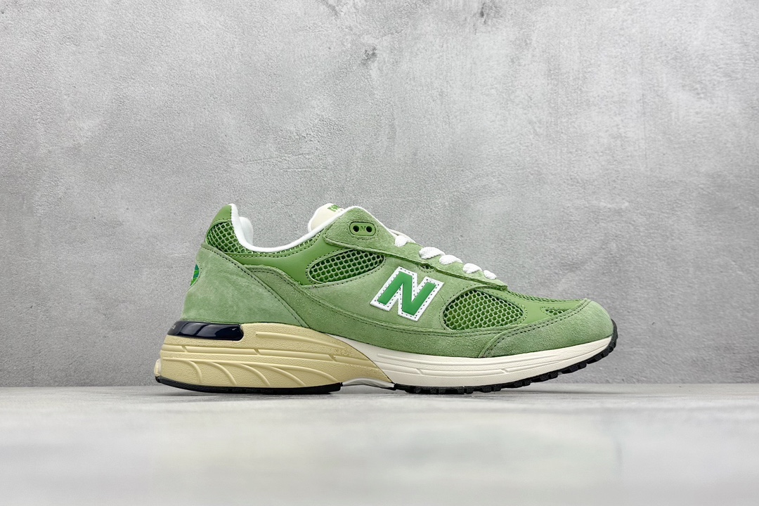 New Balance NB 993 绿色 美产官方 经典复古百搭休闲运动跑步鞋 U993WG