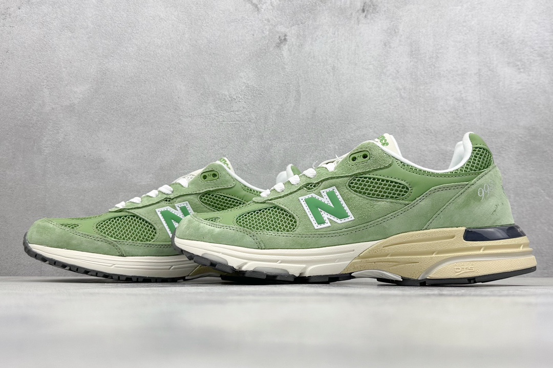 New Balance NB 993 绿色 美产官方 经典复古百搭休闲运动跑步鞋 U993WG