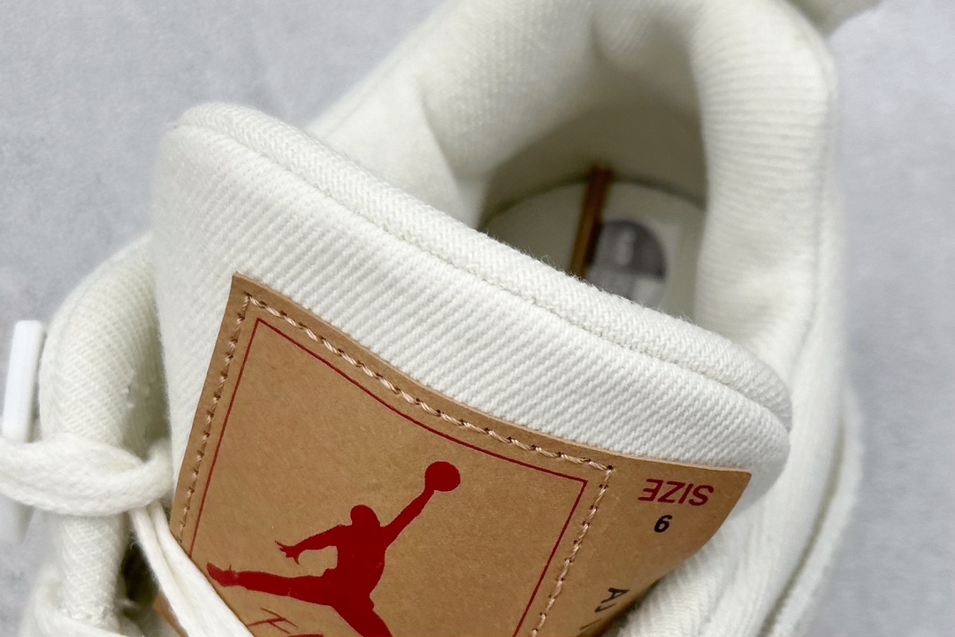 KW神版 Jordan Air Jordan 4 levis white (levis tag)李维斯 白色 AO2571-100