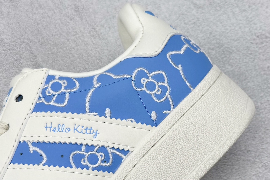 Hello Kitty/凯蒂猫x adidas originals SUPERSTAR XLG 厚底贝壳头 IG4477