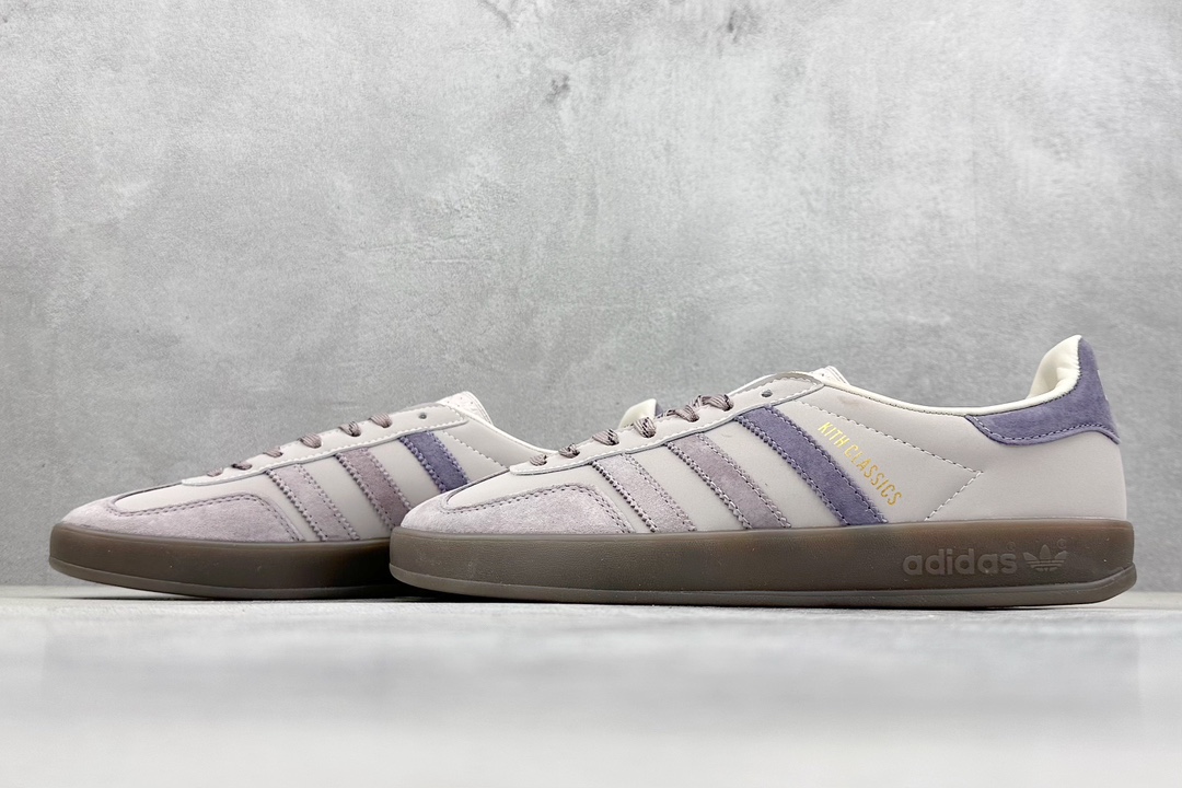 R版 Kith Classics x adidas originals GAZELLE 紫色 IH0120